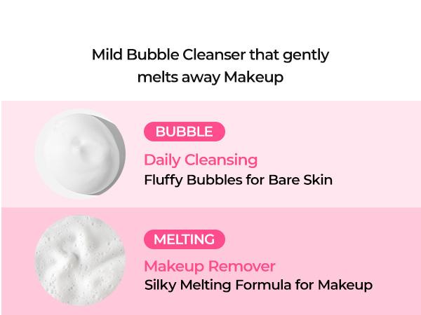 [Dr.Melaxin Official] Melting Cleanse Hypoallergenic Makeup remover with Quick Bubble, Deep Pore Cleansing for all skin type, 150ml