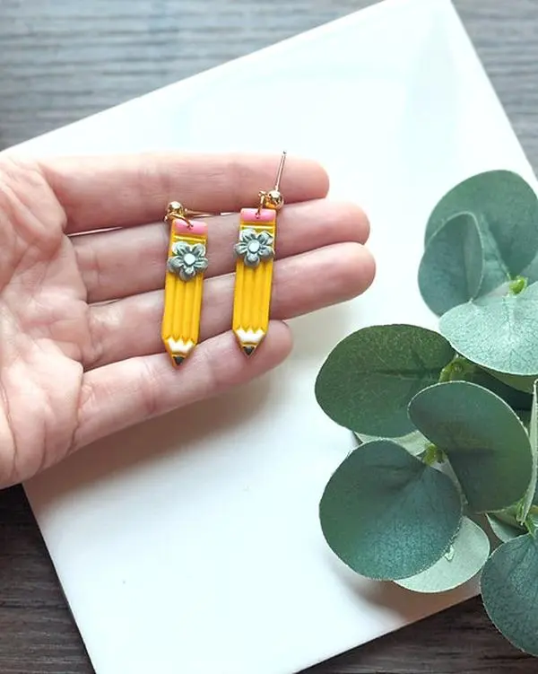 Pencil Earrings