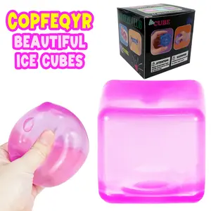 Nice Cube Purple 1.96in Wonder Waves Texture  Berg Teenie Fidget Toy Stress Relief Toy-Fun & Relaxing for Kids and Adults(Purple)