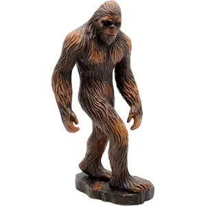Bigfoot Indoor Outdoor Garden Statue  Rustic Sasquatch Figurine   Bigfoot Yard Decor  Weather-Resistant UV Protected  Bigfoot Gifts for Lawn, Patio,  and Office  8.5 Tall