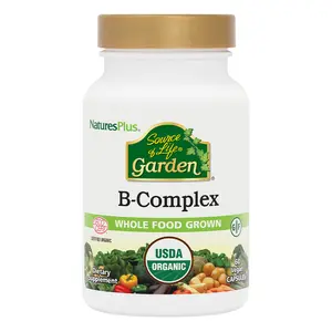 Source of Life Garden Organic B Complex Capsules by NaturesPlus
