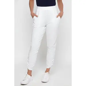 Women's Cafe Ruche Pants | White