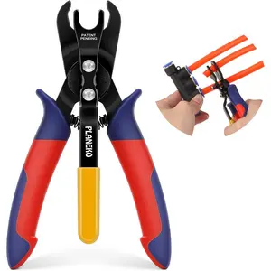 Air Line Pliers Push to Connect Fitting Disconnect Tool for 3/8" 1/2" Pneumatic Hose Quick Connect Fittings Removing Air Line Removal Tool Hose Release Pliers for 10mm 12mm Push Fit Connector