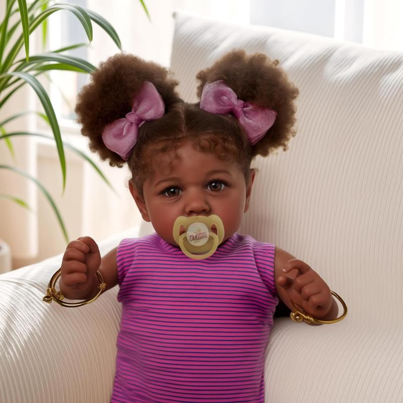 BABESIDE Lifelike Reborn Baby Dolls 20Inch Fabric body+vinyl limbs Real Life Baby Dolls with Toy Accessories For kids Age 3+ Suitable gifts for Mother's Day Valentine's Day Children's Day & Christmas