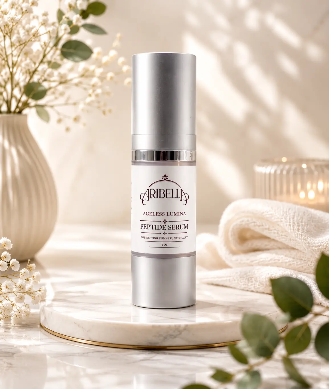 Ageless Lumina Peptide Serum - 1oz Bottle