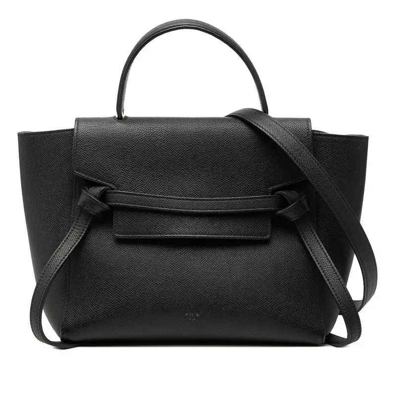Pre-owned Celine Calfskin Shoulder Bags Belt Bag Leather 2way bag