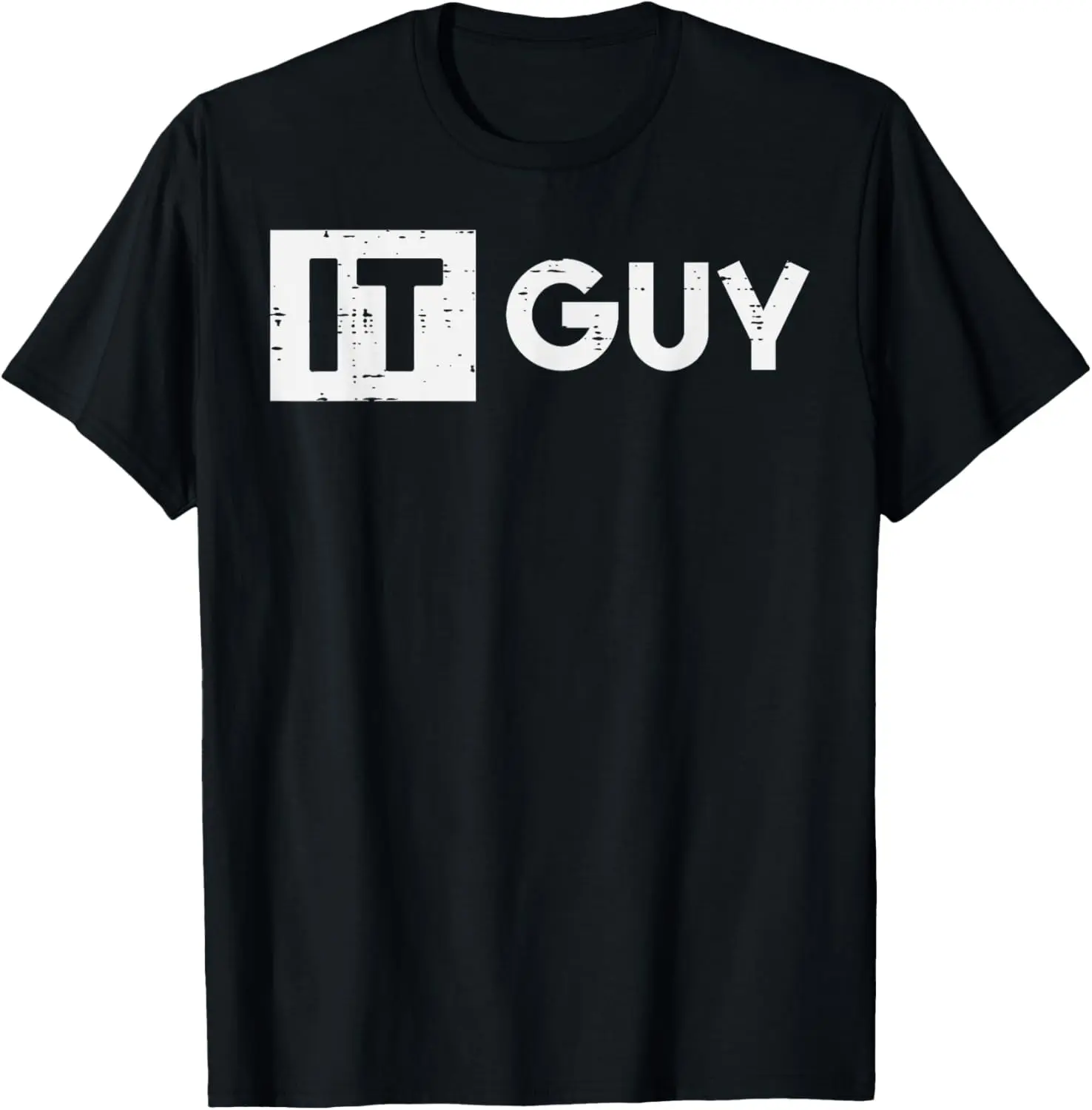 IT Guy Computer Information Technology Tech Men Summer Shortsleeve Cotton T-Shirt
