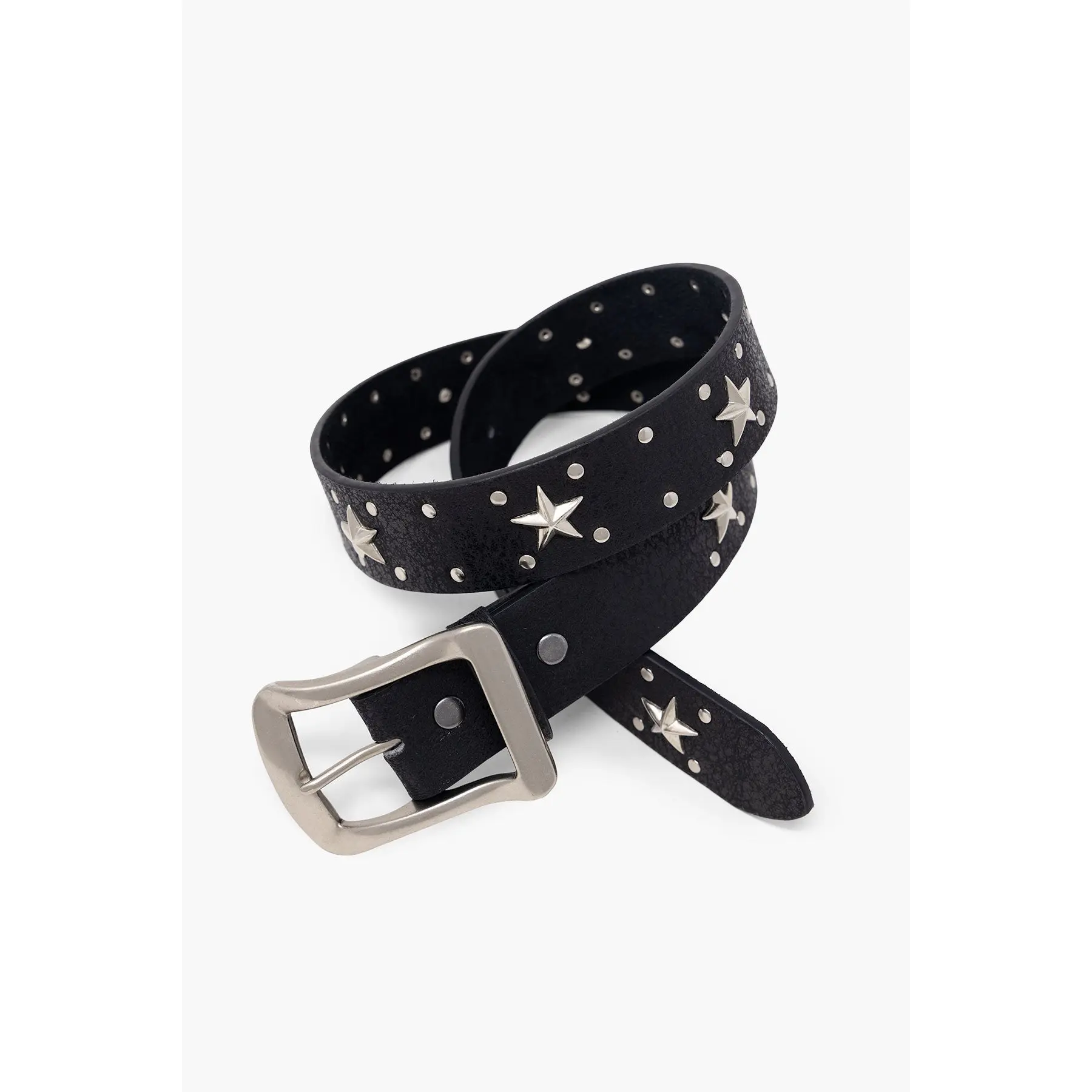 Vintage Star Belt - Black