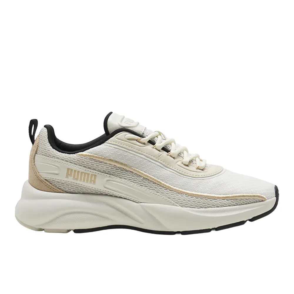 PUMA Womens Softride Cyra Lace Up Sneakers Shoes Casual - Off White