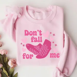 Don't Fall For Me Sweatshirt or T-Shirt, Funny PCT Valentine's Day T-Shirt, CNA Fall Risk Non-Slip Socks Hoodie, Valentine Hospital Sweatshirt.
