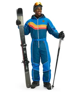Men's Deep Blue Freeze Ski Suit Men's Deep Blue Freeze Ski Suit