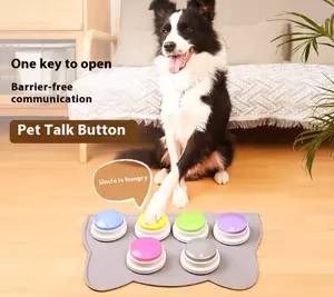 Interactive Pet Voice Button Toy – Fun Sound Toy for Dogs & Cats