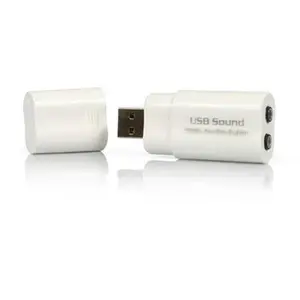 Startech ICUSBAUDIO USB 2.0 to Audio Adapter, Computer Accessories for Device Port Connection & Headset Compatibility