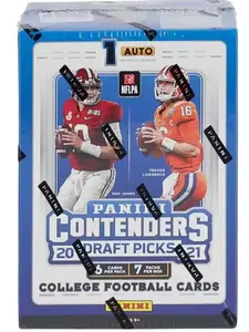 2021 Panini Contenders Draft Picks: Single Pack from Blaster Box, Officially Licensed College Football Trading Cards, Trevor Lawrence Rookie Year!