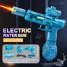 Ultimate Battle Water Blaster Powerful Electric Water Gun,  Automatic Squirt Blaster with Glowing Muzzle 320cc High Capacity, Up to 32 FT Range, Outdoor Summer Party Toy OutdoorFun for Adults &Kids Toys #Summervibes