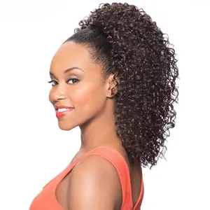 Foxy Silver Synthetic Drawstring Ponytail - DS 013