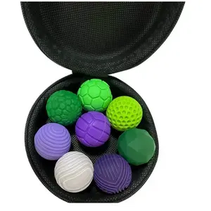 Silicone Magnetic Balls Fidget Toys, Pack of 8, Magnetic Attraction Stress Balls with Silicone Case, Sensory Toy for Relaxation