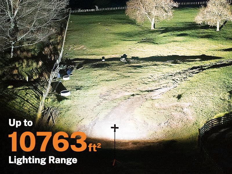 OGERY Rechargeable 10000mAh Camping Light with Detachable Tripod ( 1.75 to 6.5 Feet ), 2200 Lumens Cordless Dimmable Work Light & Emergency Light Outdoor Hiking Gear OGERY Rechargeable 10000mAh Camping Light with Detachable Tripod ( 1.75 to 6.5 Feet ), 2200 Lumens Cordless Dimmable Work Light & Emergency Light Outdoor Hiking Gear