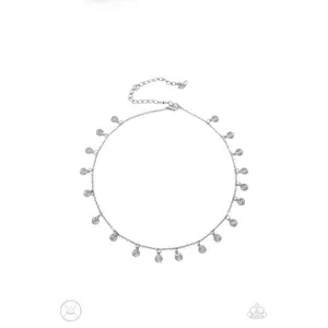 Chiming Charmer - White Necklace