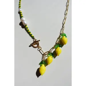 I Like It Lemon Necklace