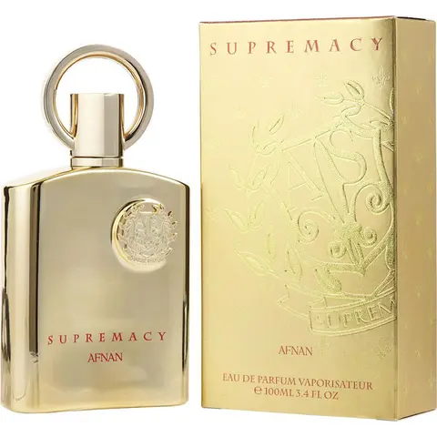 Afnan Supremacy Gold for Unisex Eau de Parfum Spray, 3.4 Ounce