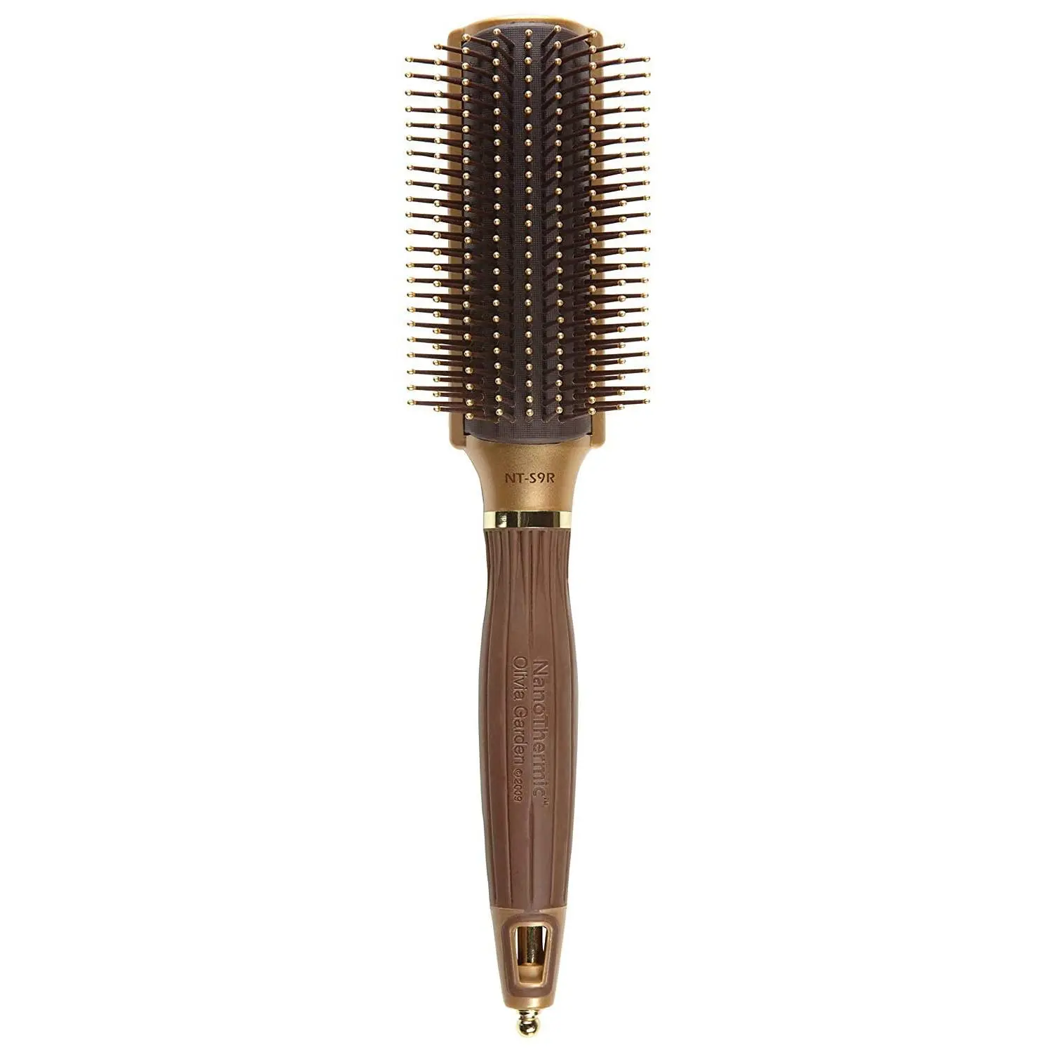 2.125 in (55mm) Barrel Ceramic + Ionic Thermal Hot Round Hair Brush with Nano Thermic Technology for Professional Hair Styling, Thermal Round Brush, Hot Round Brush