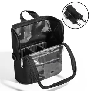 Large Capacity Transparent Makeup Bag, Clear Cosmetic Bag, 1 Count Makeup Brush Storage Bag, Makeup Organizer, Cosmetic Storage Bag, Makeup Supplies Storage Bag, Travel Cosmetic Bags, Makeup Pouch