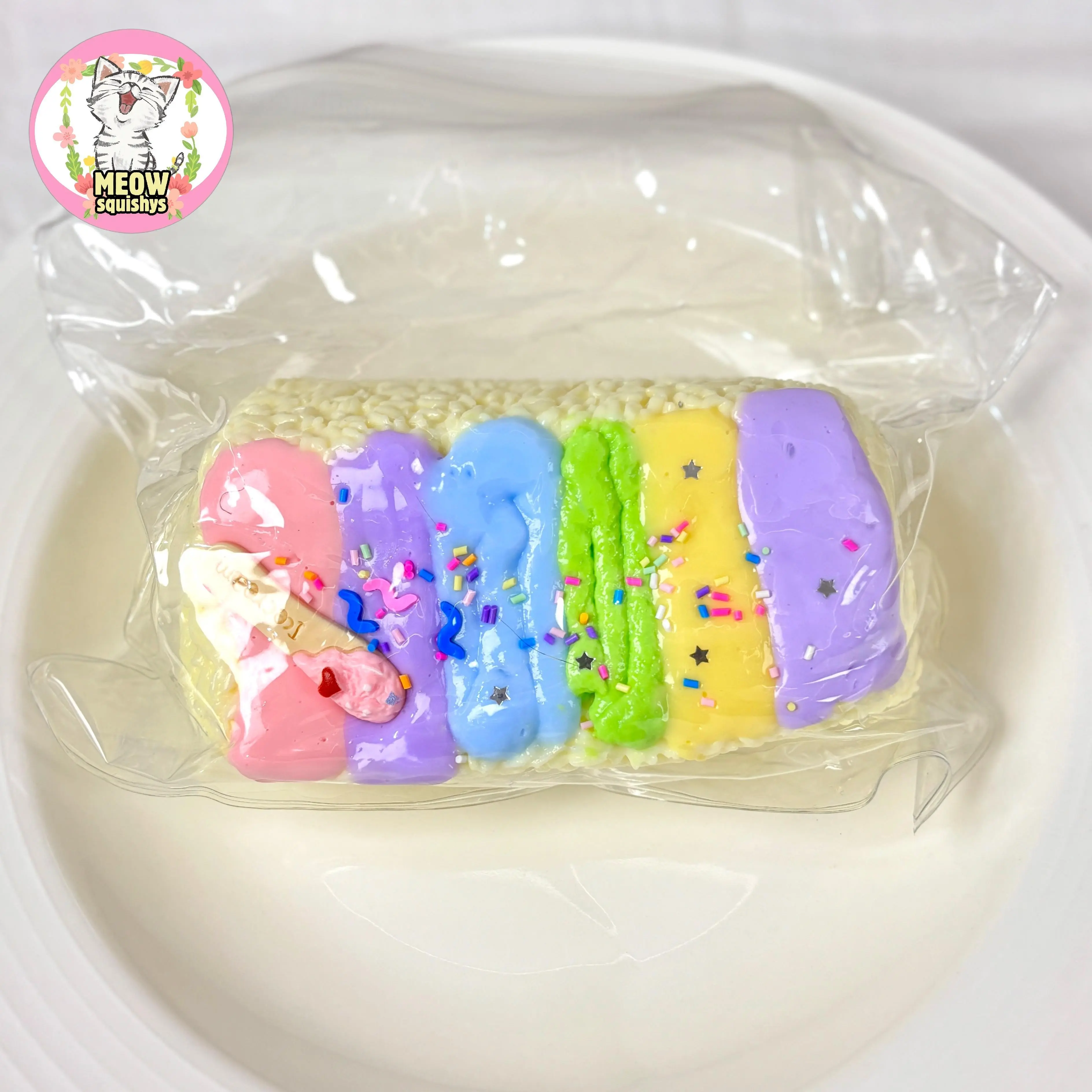 Rainbow Rice Balls squishy toy Rainbow Rice Balls squishy toy