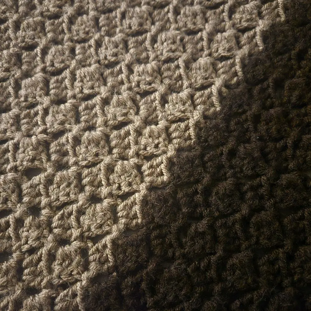Handmade Crocheted Blanket - Soft and Cozy Handcrafted king sizd blanket for Home Decor and Comfort