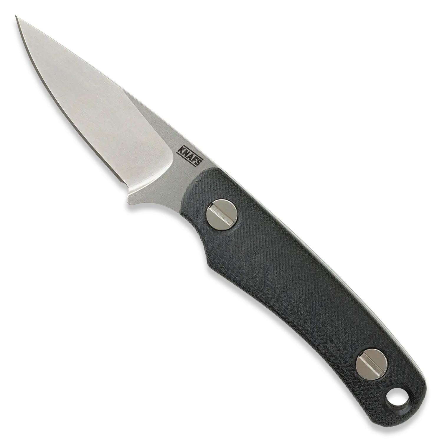 Little Lulu - Stonewash Blade - Black Micarta Scales