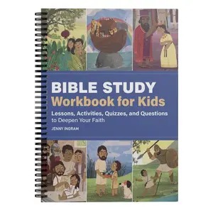 Spiritual Exploration Growth Journal, Reflective Notebook for Deeper Faith Journey, Guided Diary for Personal Development, Bible Study Workbook for Kids Interactive