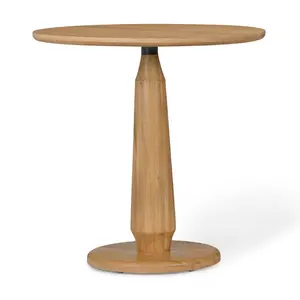Circlet Oak Round Counter Dining Table
