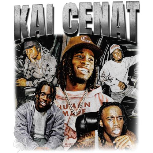"Kai Cenat" Vintage Tee - Vintage Bootleg