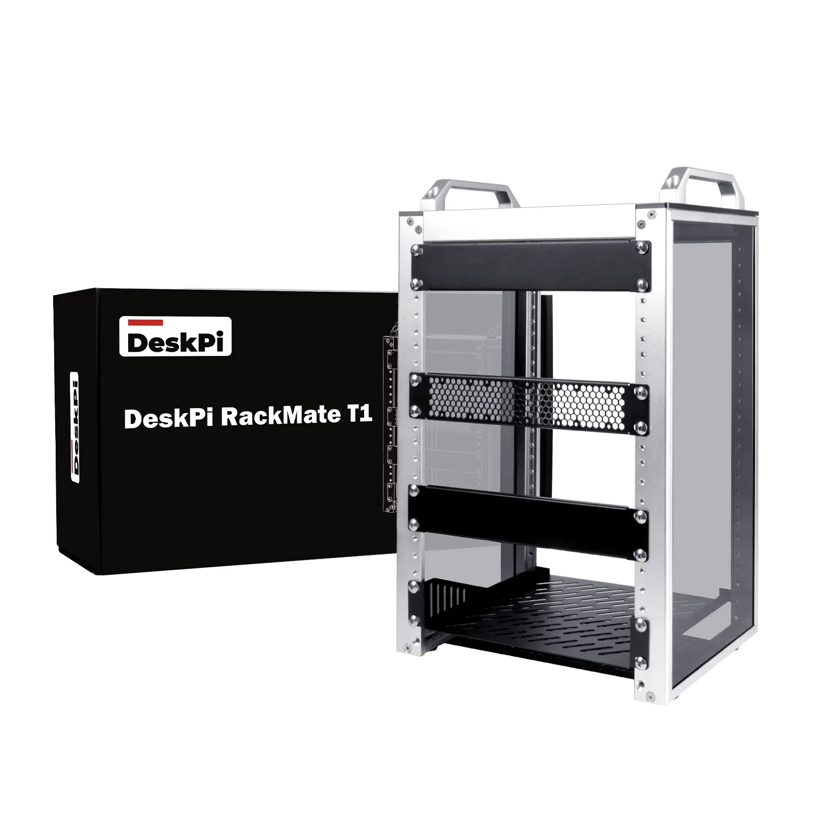 52Pi 8U Server Rack for Network, Servers, Audio, and Video Equipment ...