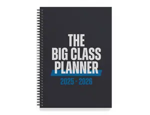 The Big Class Planner - Academic Year