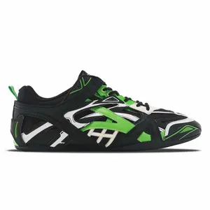 Balenciaga Drive Sneaker Low Black Neon Green