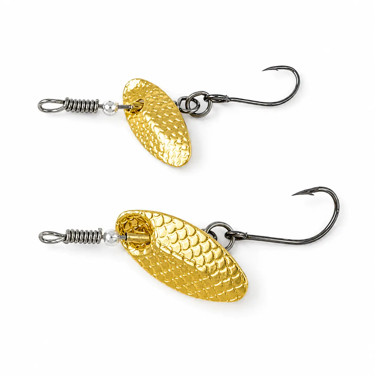 CASTJET Micro Inline Spinner Lure 0.36g/0.73g, Brass Sleeve, Fast Spinning, Slow Retrieve, Ultralight Fishing for Trout, Bluegill & Panfish