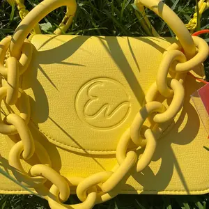 EWCO Purse (Yellow) Handbag Plain