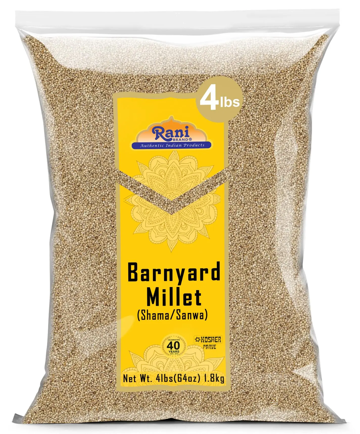 Rani Barnyard Millet (Echinochloa Esculenta Frumantacea) Whole {3 Sizes Available}