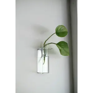 Galvanized Wall Bud Vase