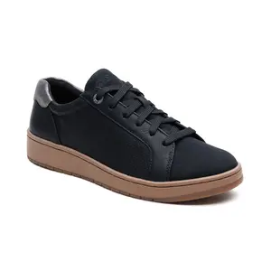Michaela Lace-Up Sneaker - BlackBrown