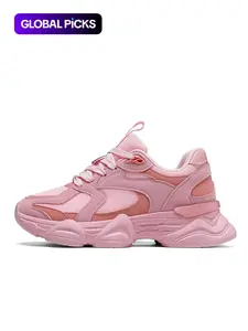 Colorblock Lace Up Running Shoes for Women, Sporty Running Shoes, Women's Athletic Lightweight Sports Footwear, Casual Trainers for Girlfriend, Women Footwear for Hiking Running, Lady Hiking Sneakers, 2024 Streetwear Gym Shoes, Breathable Running Shoes