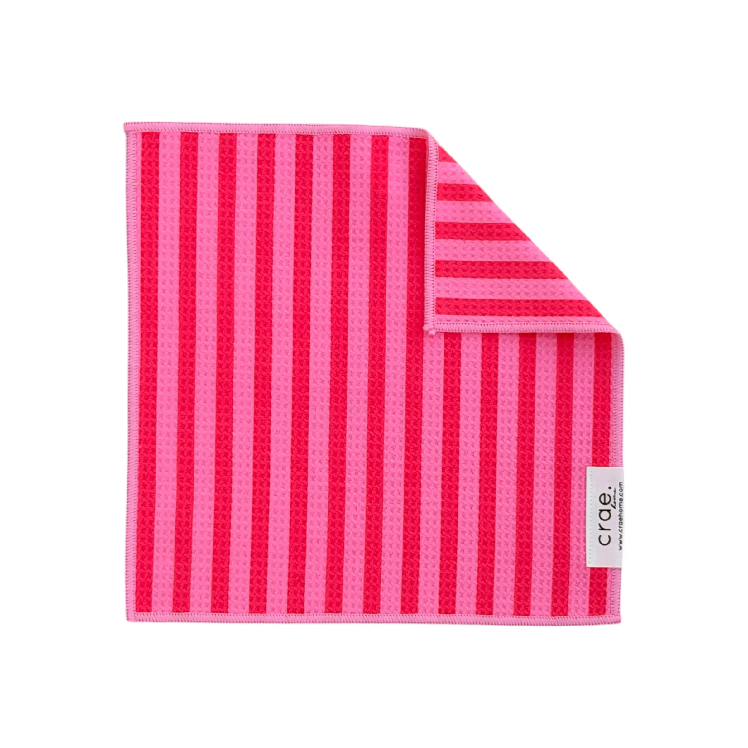 Pink Licorice: Double-Sided Washcloth Pink Licorice: Double-Sided Washcloth
