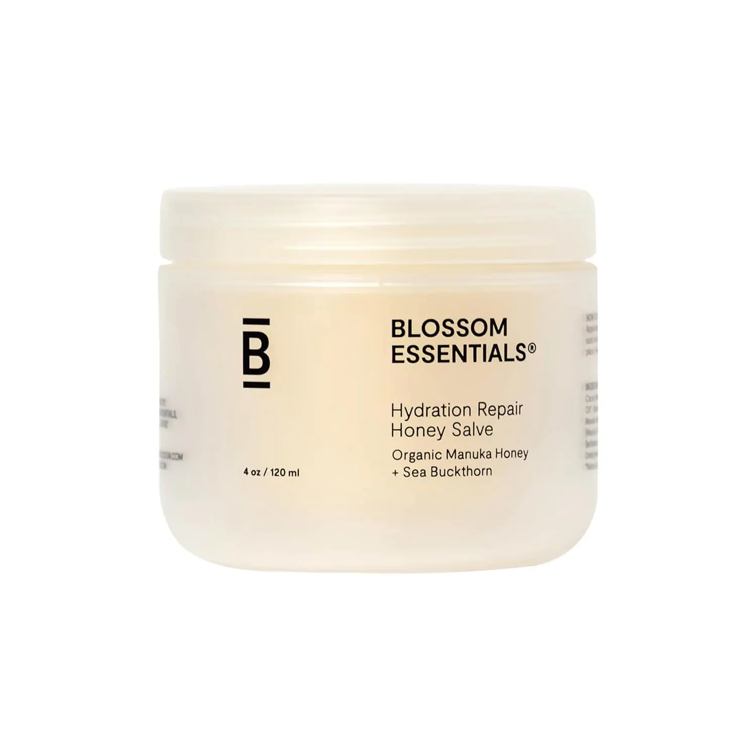 Blossom Essentials Hydration Repair Honey Salve Deep Hydration & Skin Barrier Repair Moisturizing Salve for Dry, Sensitive & Damaged Skin |Fast-Absorbing Soothing Moisturizer & Balm for Kids, Adults USA 4oz
