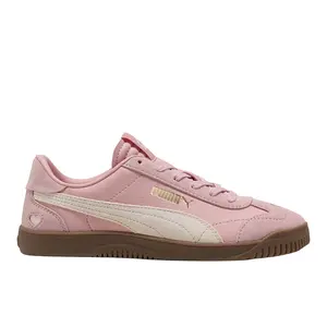PUMA Womens Club 5V5 Galentines Lace Up Sneakers Shoes Casual - Pink