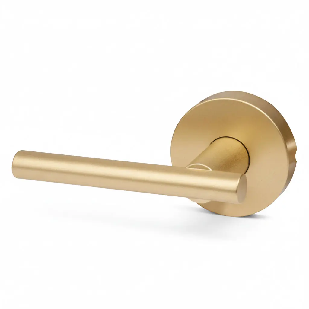 Kain Design Satin Brass Dummy Door Lever