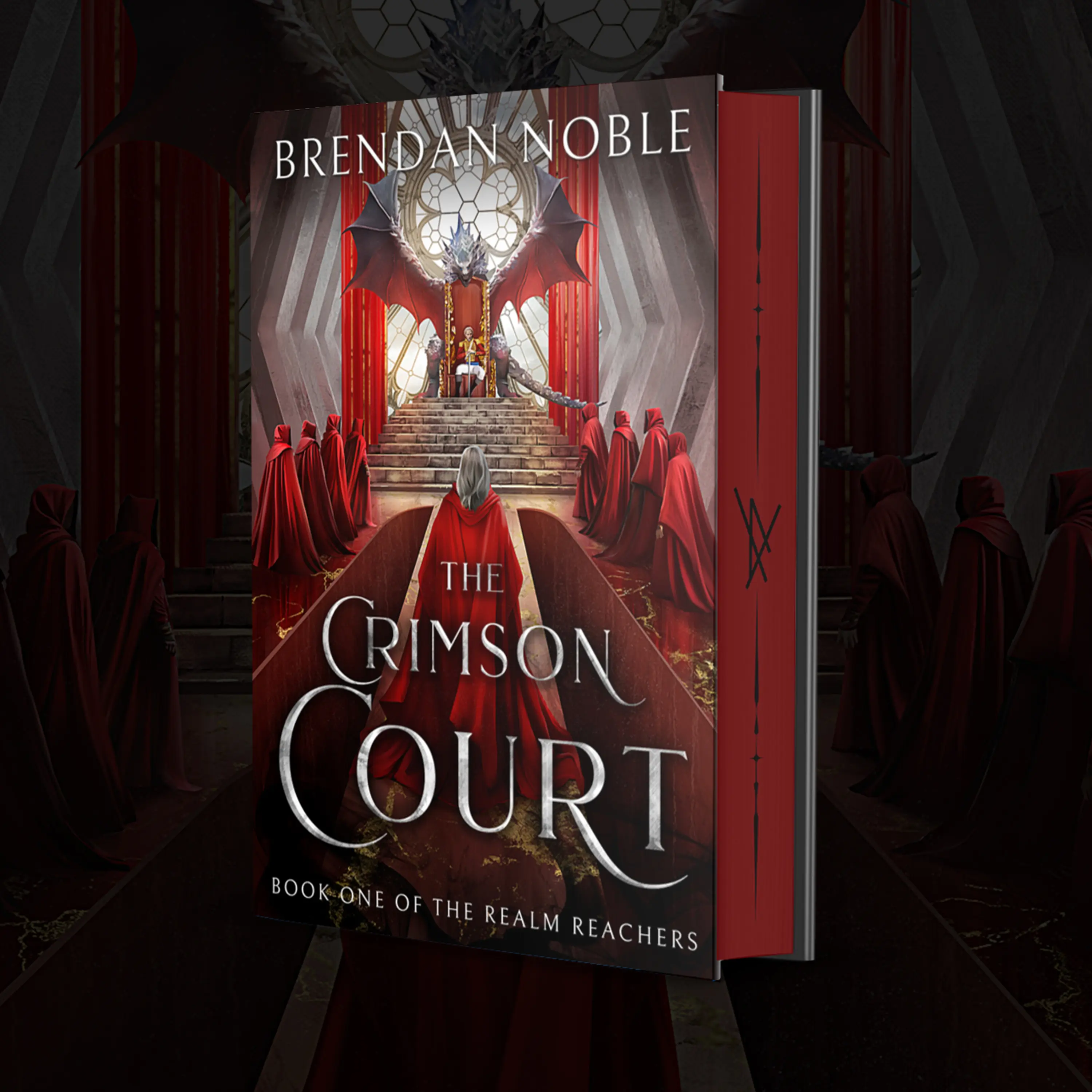 The Crimson Court (Book 1 of The Realm Reachers) - Including Signed & Sprayed Edge Deluxe Editions: An epic gaslamp fantasy series starter.