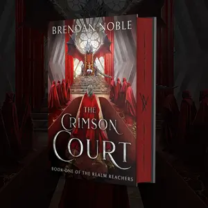 The Crimson Court (Book 1 of The Realm Reachers) - Including Signed & Sprayed Edge Deluxe Editions: An epic gaslamp fantasy series starter.