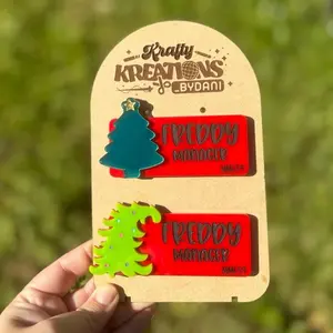 Christmas Badge for Office Supplies and Identification Badges