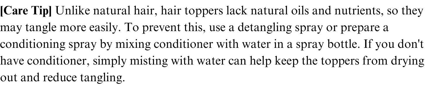 LUXSYA Hair Toppers - Curly - Big Waves
